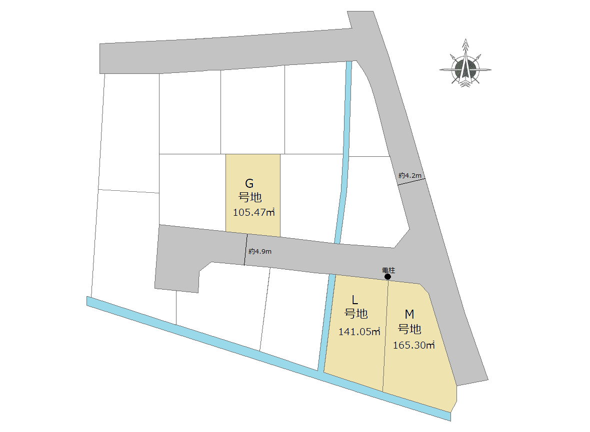 高知市朝倉丙（米田）3区画分譲地販売開始しました - タカ・ホーム株式会社